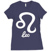 leo zodiac Ladies Fitted T-Shirt