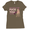 once upon a time Ladies Fitted T-Shirt