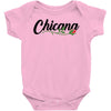 chicana with rose Baby Bodysuit