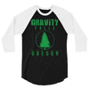 gravity falls oregon pine 3/4 Sleeve Shirt