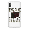 the cake is a lie iPhoneX