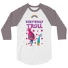 birthday troll 3/4 Sleeve Shirt