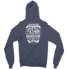 Super Cool Father Of A Freaking Awesome Daughter Zipper Hoodie