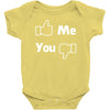 me you facebook Baby Onesie