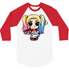 harley quinn 3/4 Sleeve Shirt