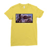 I'll Be Right Here E.t. Ladies Fitted T-Shirt