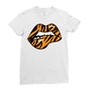 sexy lip biting Ladies Fitted T-Shirt