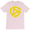 45 rpm vinyl record t shirt dj music records mens ladies tee funny T-Shirt