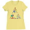 zelda item triforce Ladies Fitted T-Shirt