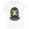 beard Ladies Fitted T-Shirt