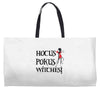 hokus pokus witches Weekender Totes