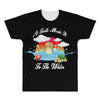 a turtle made it to the water All Over Men's T-shirt