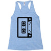 retro cassette Racerback Tank