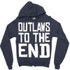 outlaws to the end 4 Zipper Hoodie