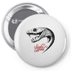 snake head Pin-back button