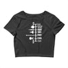 spaceship timeline funny  sci fi star retro wars trek joke cool Crop Top