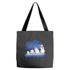 primordial snow Tote Bags
