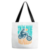 smile more, ride a motorcycle Tote Bags