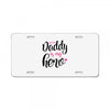 Daddy is my Hero Baby Girl License Plate