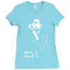 nick cave microphone Ladies Fitted T-Shirt