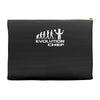 evolution of a chef cooking funny mens Accessory Pouches