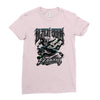 black bood Ladies Fitted T-Shirt