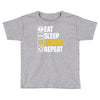 eat sleep league Toddler T-shirt