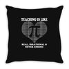 all time popular vr782 teaching is like pi best trending Throw Pillow