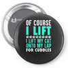 cat cats lift lifting fitness Pin-back button