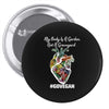 my body is a garden, not a graveyard black Pin-back button