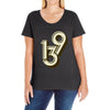 number of 139 Ladies Curvy T-Shirt