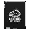 Camper Couple Man White iPad 3 and 4 Case