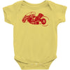akira inspired bike motorbike Baby Onesie