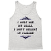 i only see my goals Tank Top