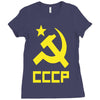 cccp ussr russia che revolution new Ladies Fitted T-Shirt