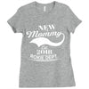 New Mommy 2018 Rokie Dept. Ladies Fitted T-Shirt
