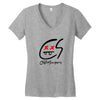 CHAIN SMOKERS Women's V-Neck T-Shirt