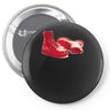 red skinhead bovver boots ideal birthday gift or present Pin-back button