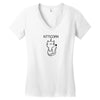 kitto corn Women's V-Neck T-Shirt
