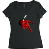 COOL SPIDER Women's Triblend Scoop T-shirt