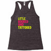little boobed and tattoed Racerback Tank
