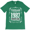 vintage made in 1987 perfectly aged a living legend T-Shirt