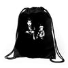 charlie chaplin the kid Drawstring Bags