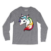 rainbow unicorn Long Sleeve Shirts