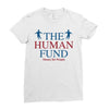 The Human Fund Money For People Ladies Fitted T-Shirt
