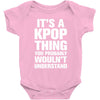 it's a kpop thing you probably wouln't understand Baby Bodysuit