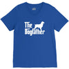 the dogfather english springer spaniel white V-Neck Tee