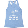 moon finders keepers Racerback Tank
