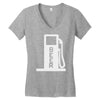 men's humor funny tee graphic Women's V-Neck T-Shirt