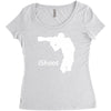 ishoot   camera photographer trained shooting funny gun photo gift tee Women's Triblend Scoop T-shirt